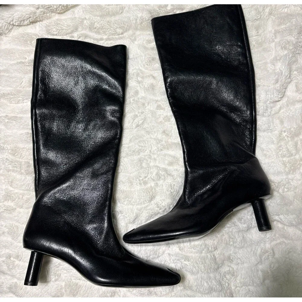 Tory Burch Knee-High Leather Boot